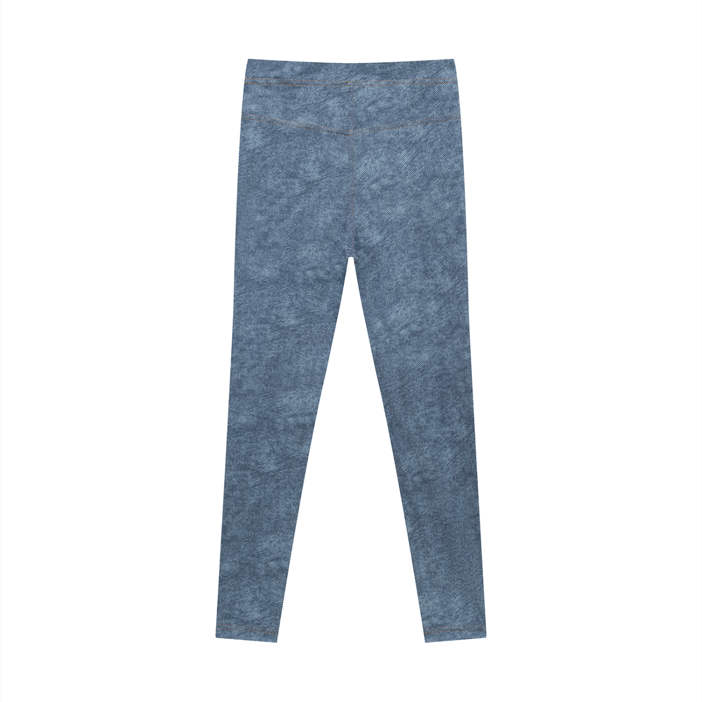 EMPIRE Faux Denim Zip-Fly Leggings — Premium Women's Streetwear