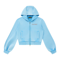 EMPIRE Women's Short Vintage-Wash Zip Hoodie — Empire Ornament