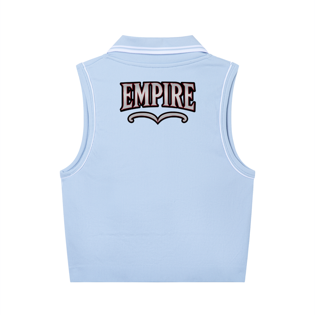 EMPIRE Women's Polo Yoga Tank Top — Rose