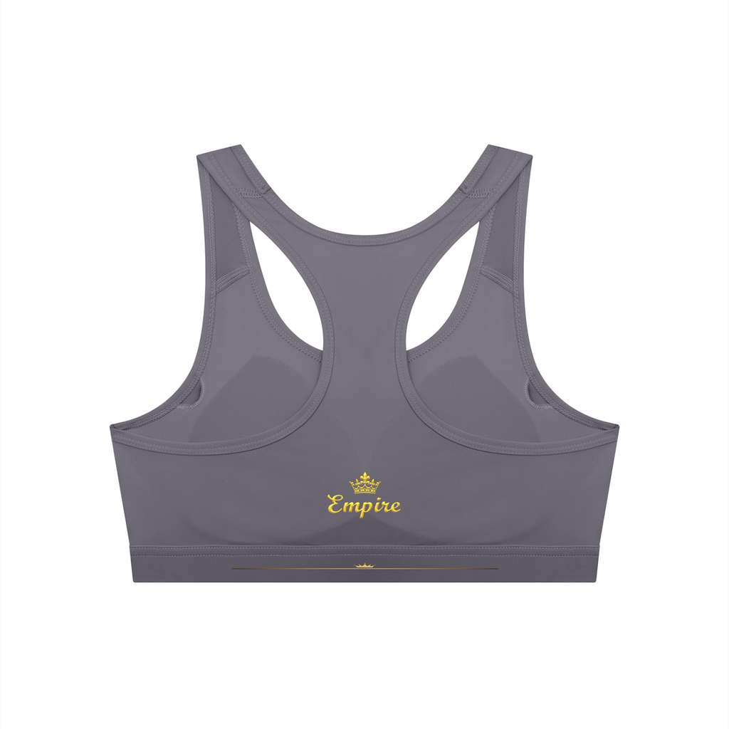 EMPIRE Cropped Sports Bra — Premium Women's Activewear