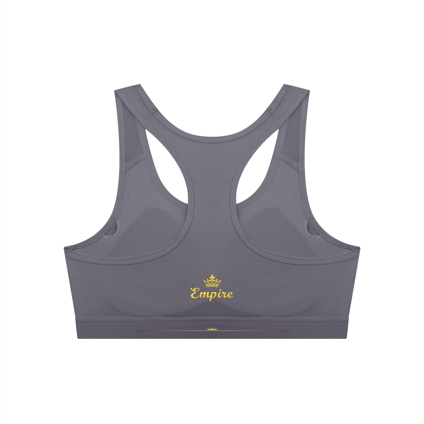 EMPIRE Cropped Sports Bra — Premium Women's Activewear