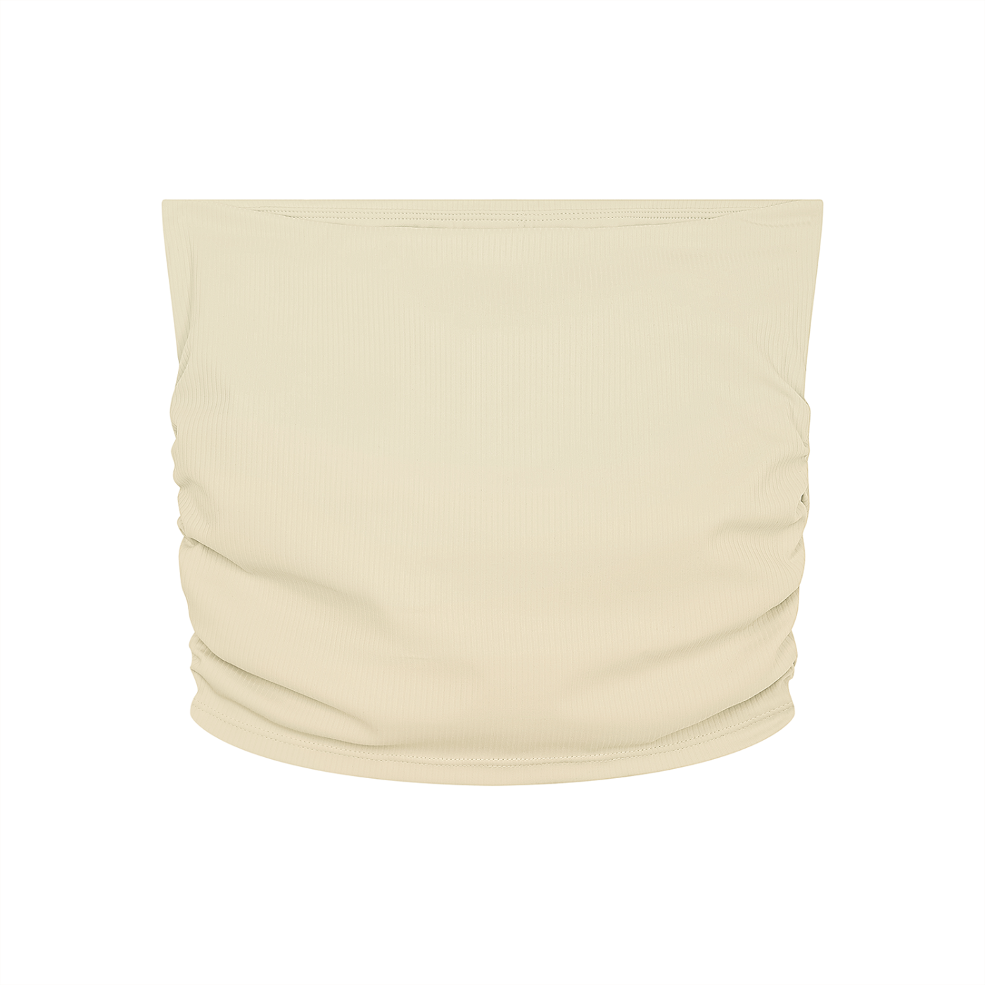 EMPIRE Ruched Crop Top — Performance Redefined