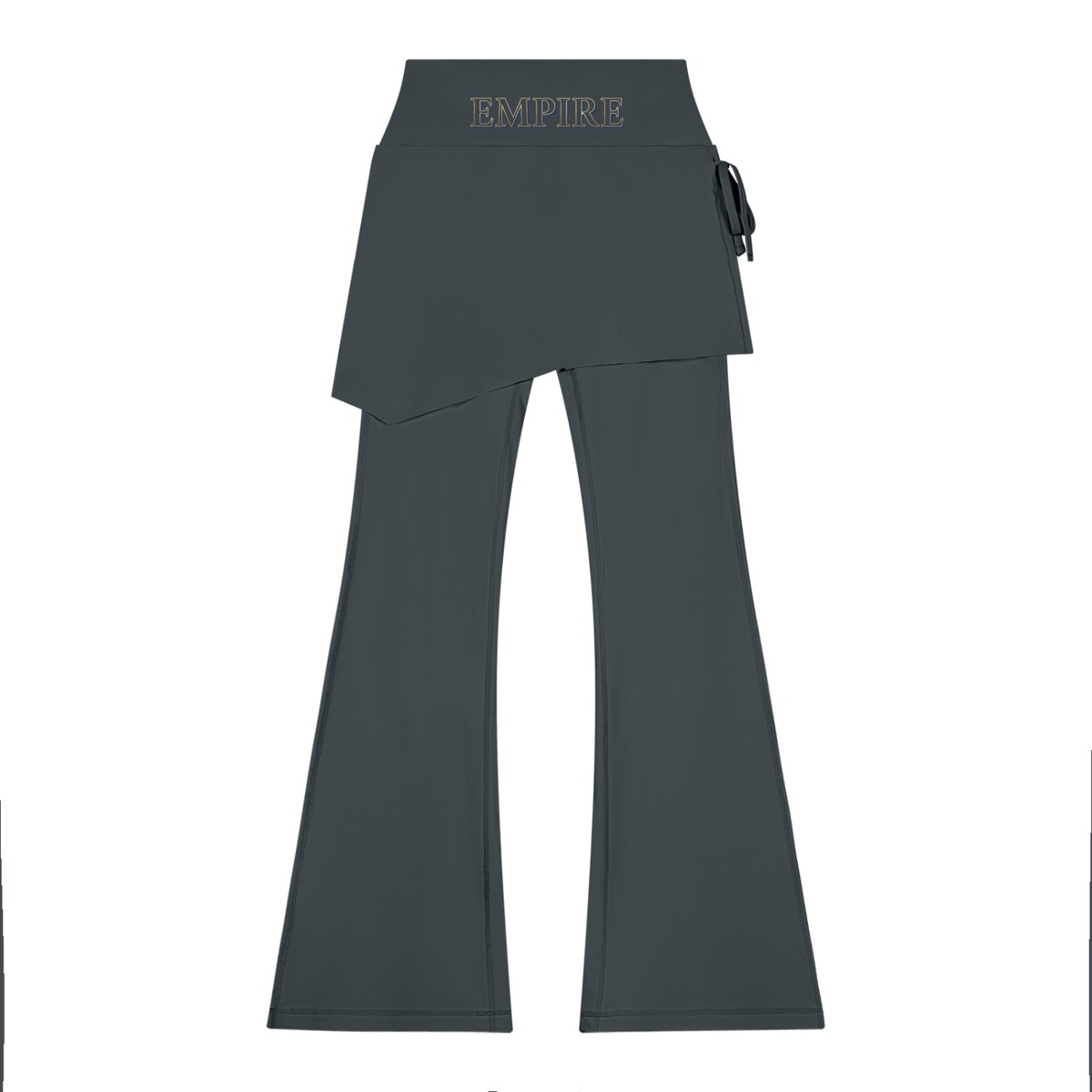 EMPIRE Gold Reflect Flare Yoga Leggings — Studio Motion