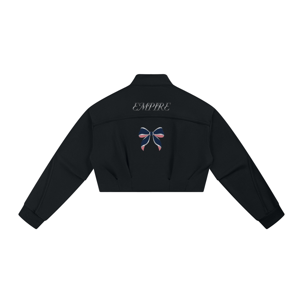EMPIRE Women's Boxy Button-Front Jacket — Empire Ribbon Current