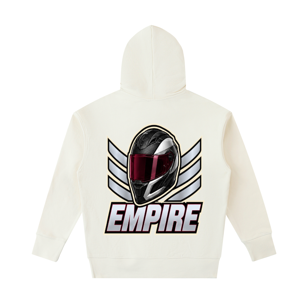 EMPIRE Men’s Heavyweight Cotton Hoodie — Empire Apex Helmet