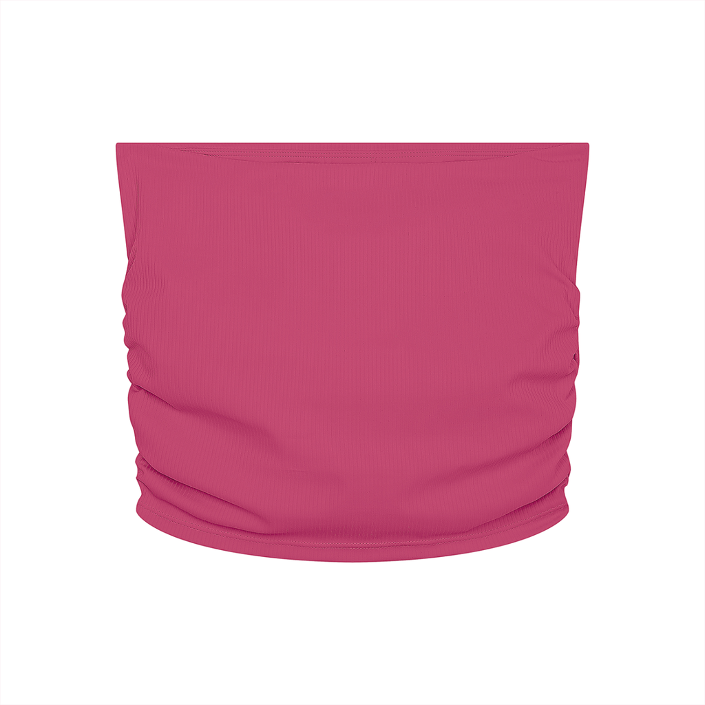 EMPIRE Ruched Crop Top — Performance Redefined