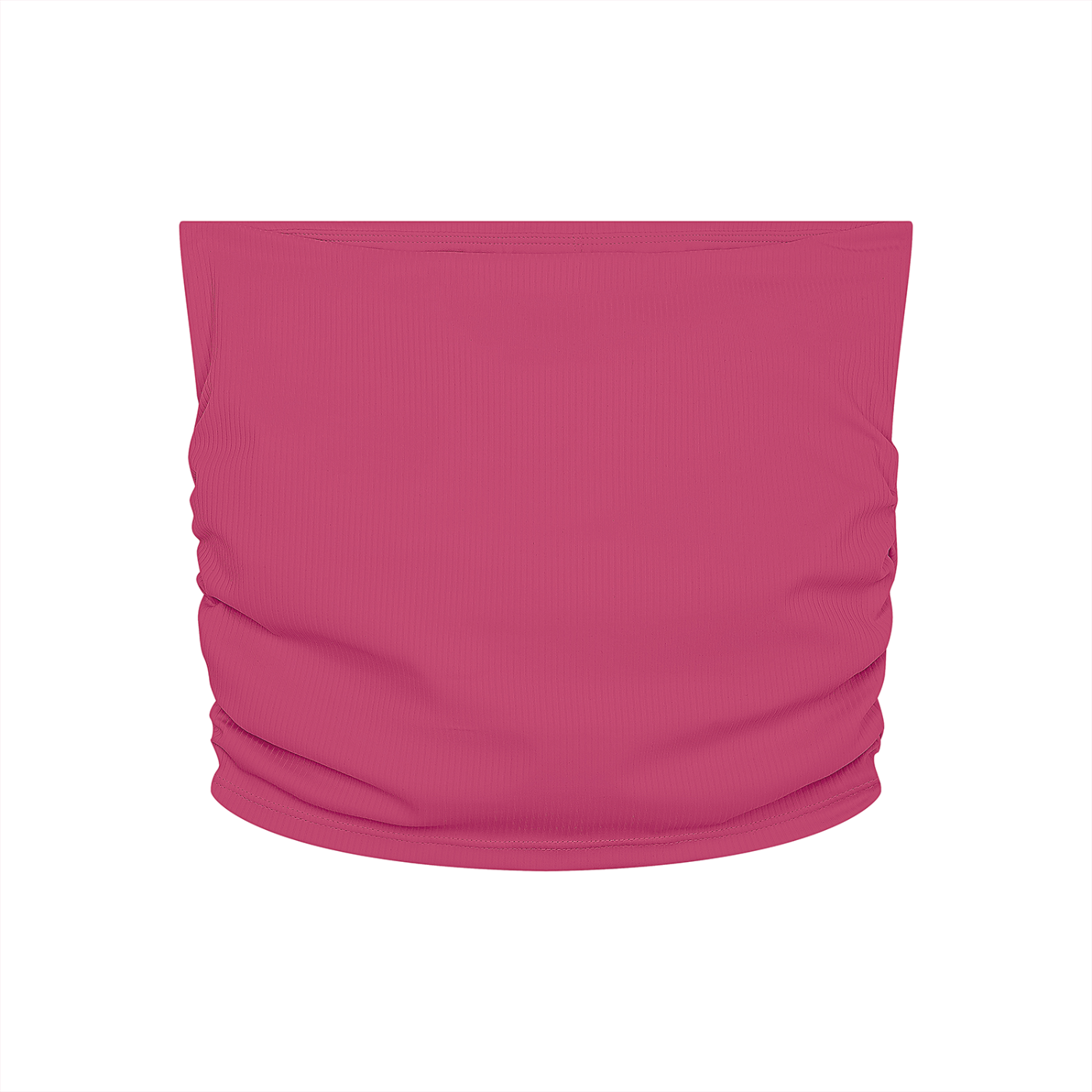 EMPIRE Ruched Crop Top — Performance Redefined