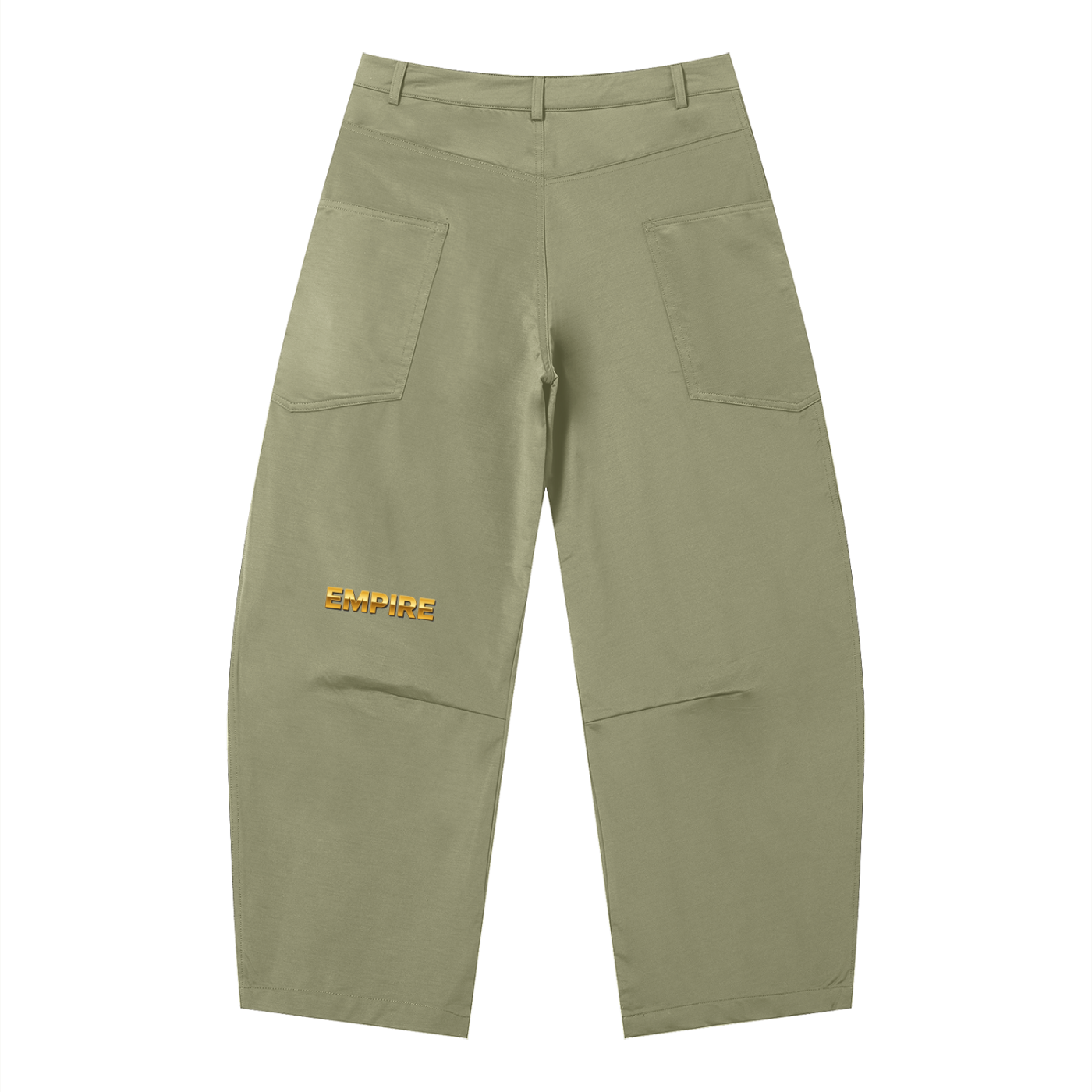 EMPIRE Barrel Leg Pants — Structured Ease