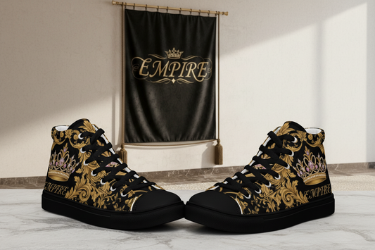 High-top canvas femme 1 - vue de près