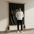 Hoodie blanc EMPIRE homme vue de face