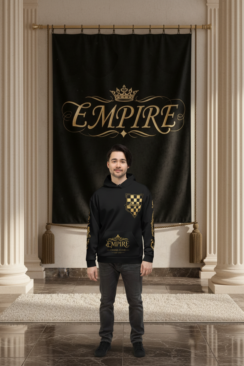 Hoodie Empire Chess Club - Face