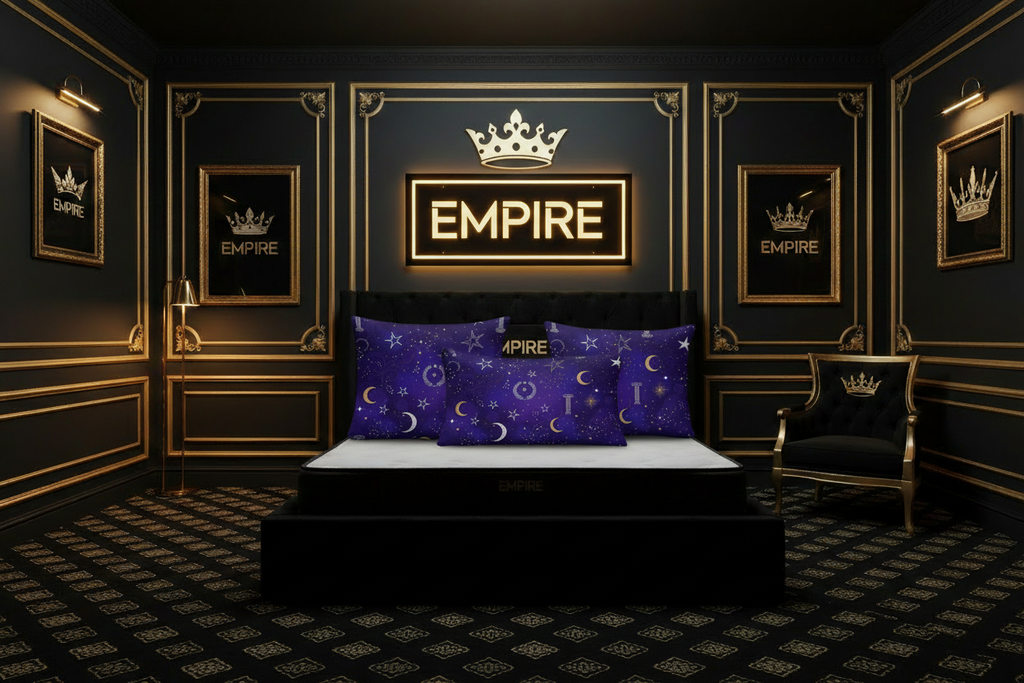 Housses EMPIRE céleste verso - Empire Palace