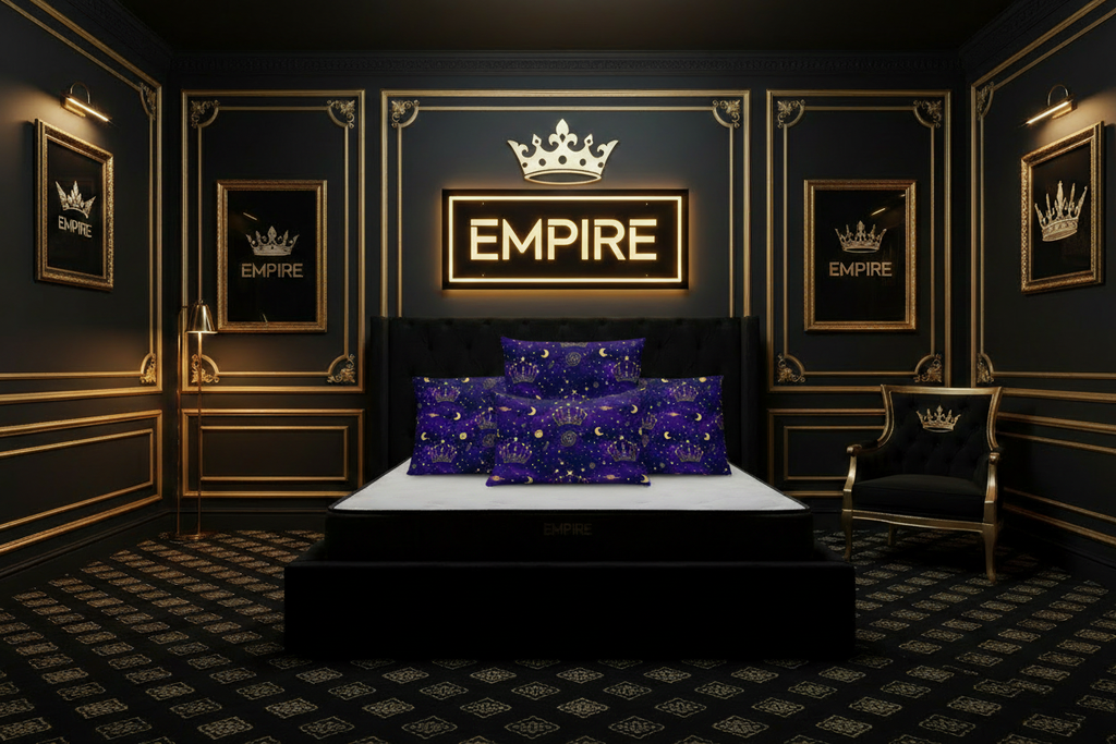 Housses EMPIRE céleste verso - Empire Palace