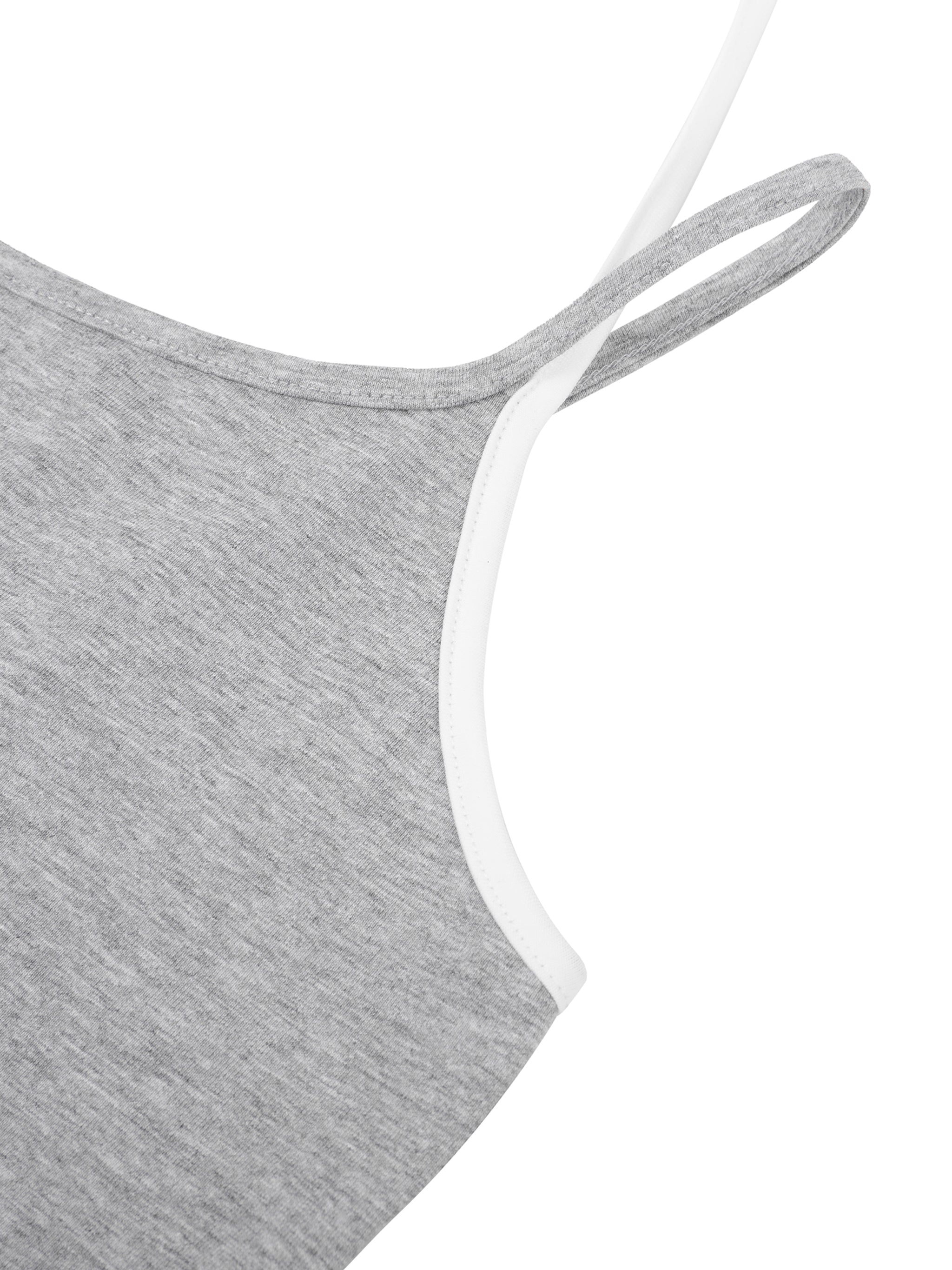 EMPIRE Contrast Binding Halter Tank Top — Premium Women's Activewear