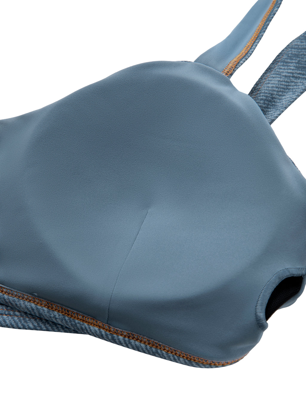 EMPIRE Faux Denim Sports Bra — Premium Women's Activewear