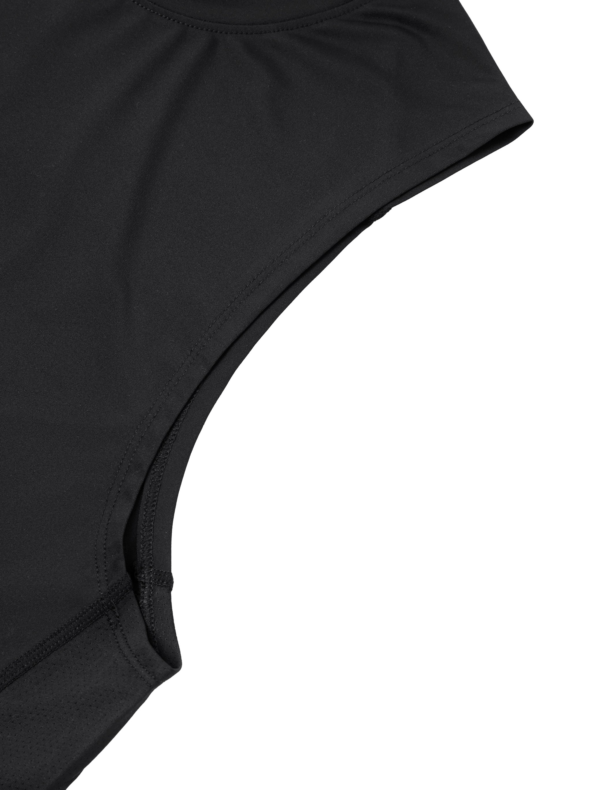 EMPIRE Slim-Fit Topstitch Tank Top — Clean Lines