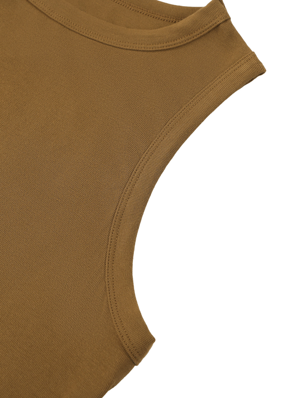 EMPIRE Tight Crewneck Crop Tank Top — Second Skin