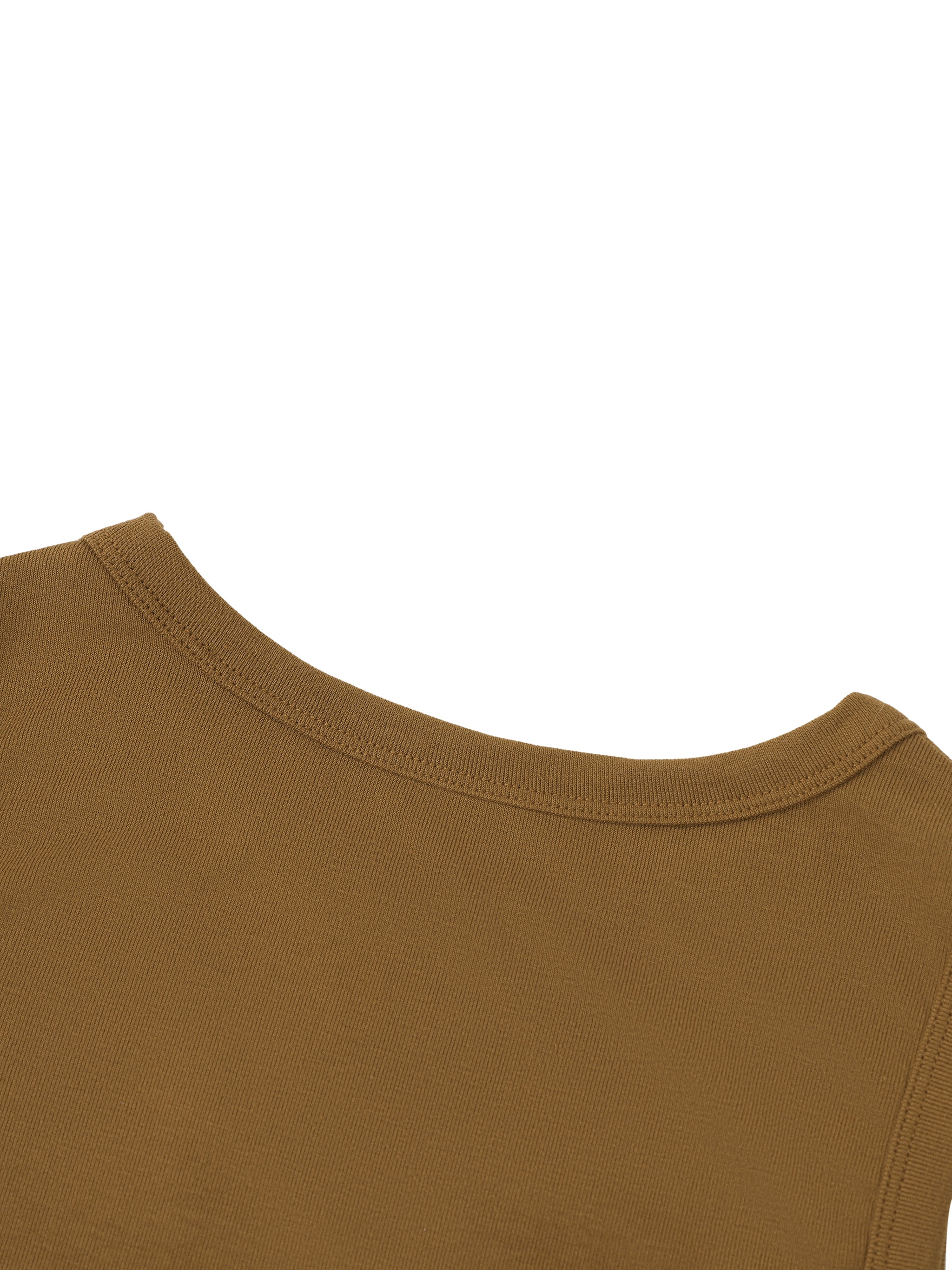 EMPIRE Tight Crewneck Crop Tank Top — Second Skin