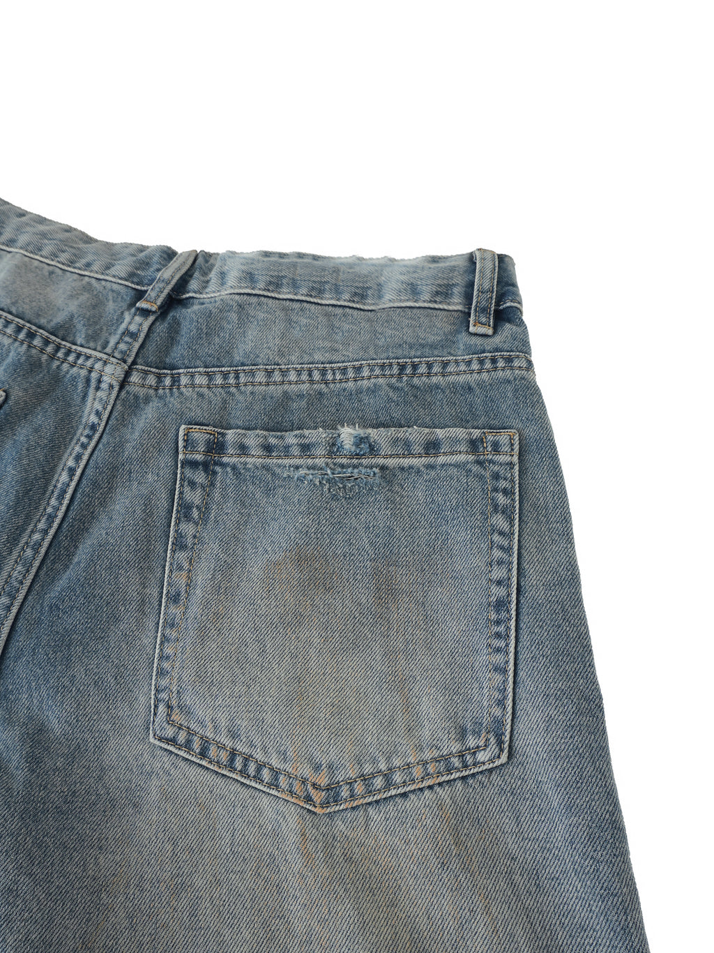 EMPIRE Distressed Barrel Leg Jeans — Controlled Chaos