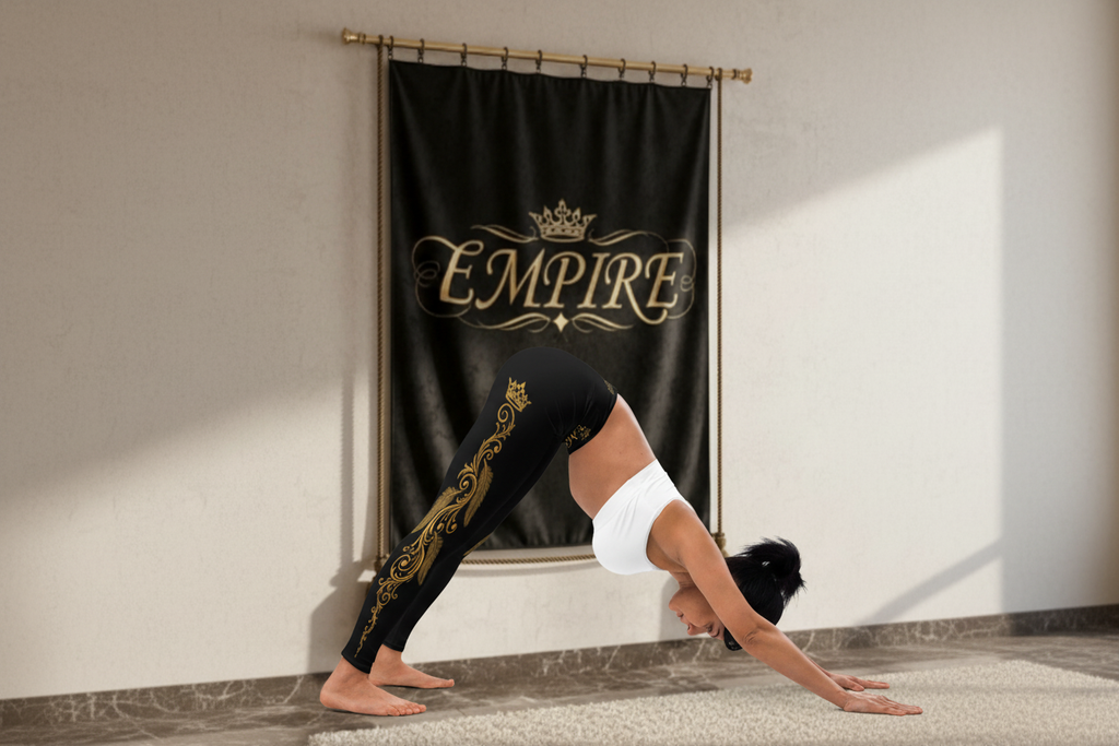 Legging femme - pose chien tête en bas