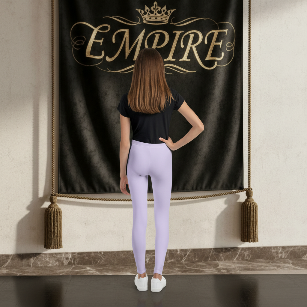 Legging lavande EMPIRE - Vue de dos