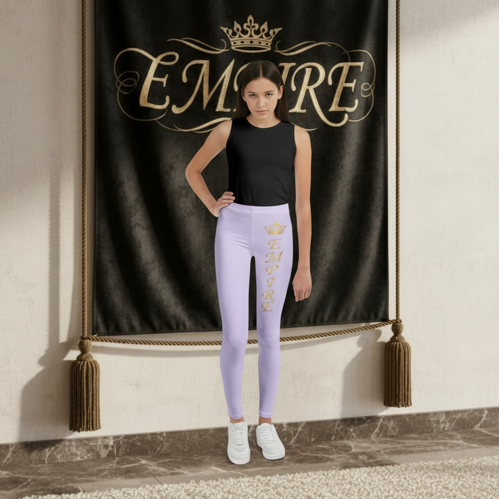 Legging lavande EMPIRE - Vue de face