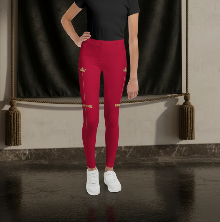 Legging rouge EMPIRE - Vue de face
