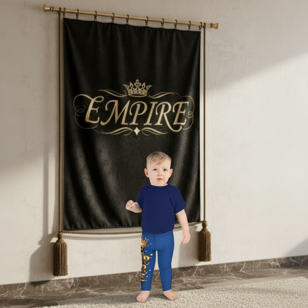 Leggings garçon bleu EMPIRE - Vue de face