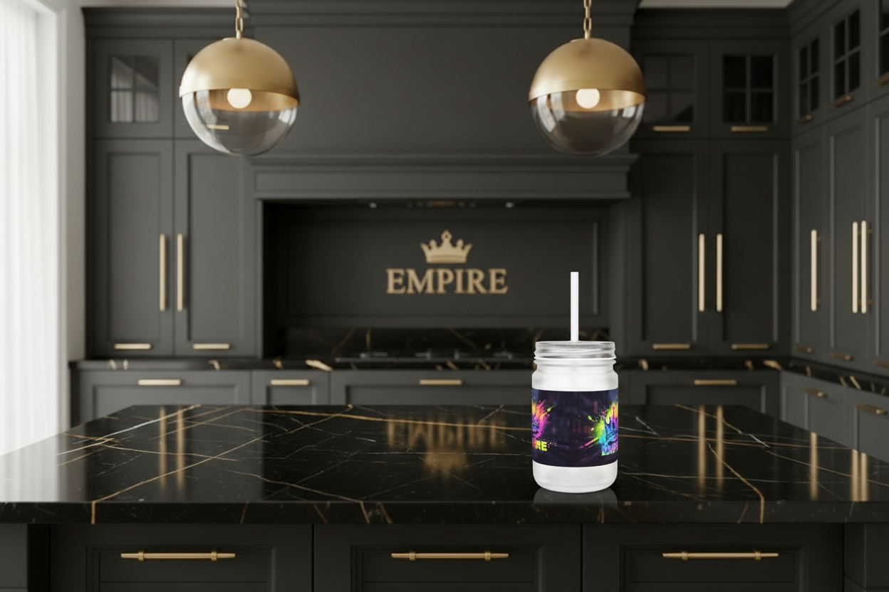 Mason Jar Empire arc-en-ciel - Mockup 1