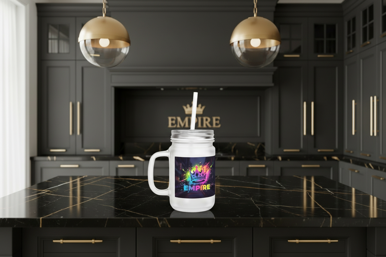 Mason Jar Empire arc-en-ciel - Mockup 3
