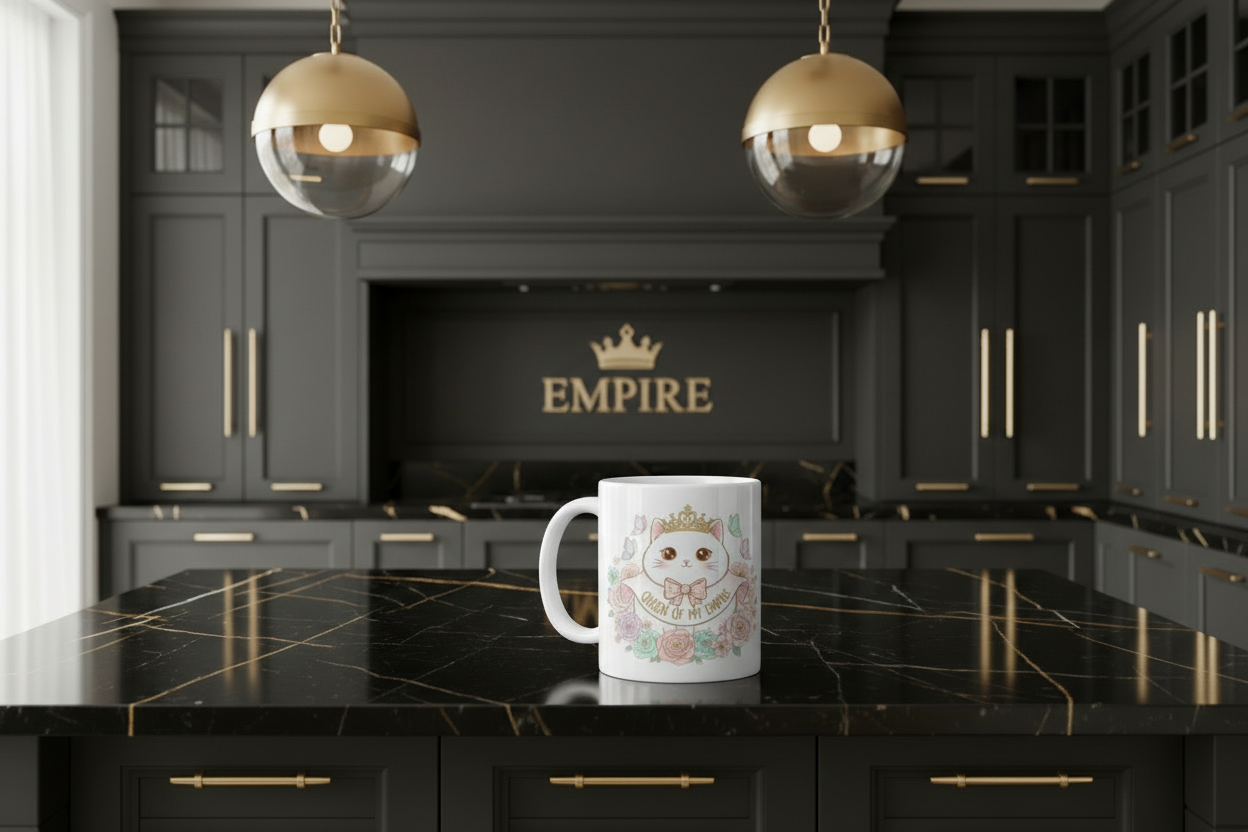 Mug Queen of My Empire - Mockup 2