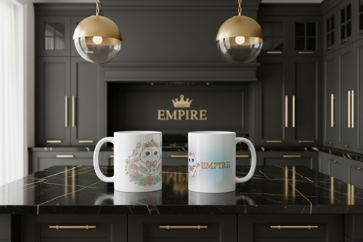 Mug Queen of My Empire - Mockup 3