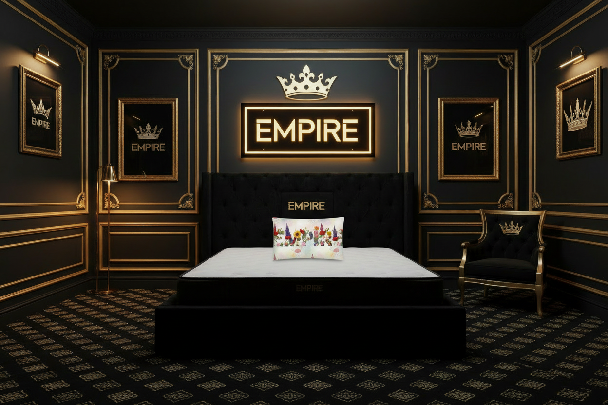 Oreiller EMPIRE floral verso - Empire Palace