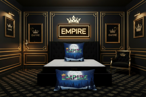 Oreillers EMPIRE loup lune 2 tailles - Empire Palace