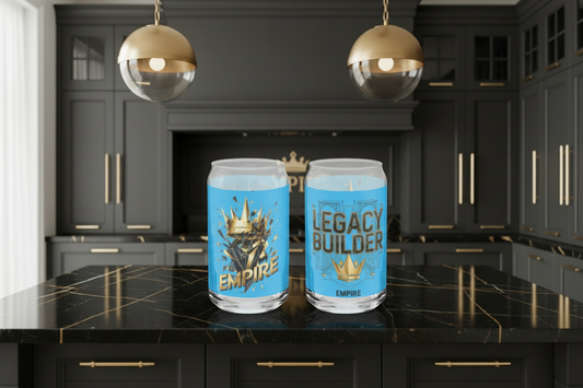 Paire de verres bleus Empire - Mockup 3