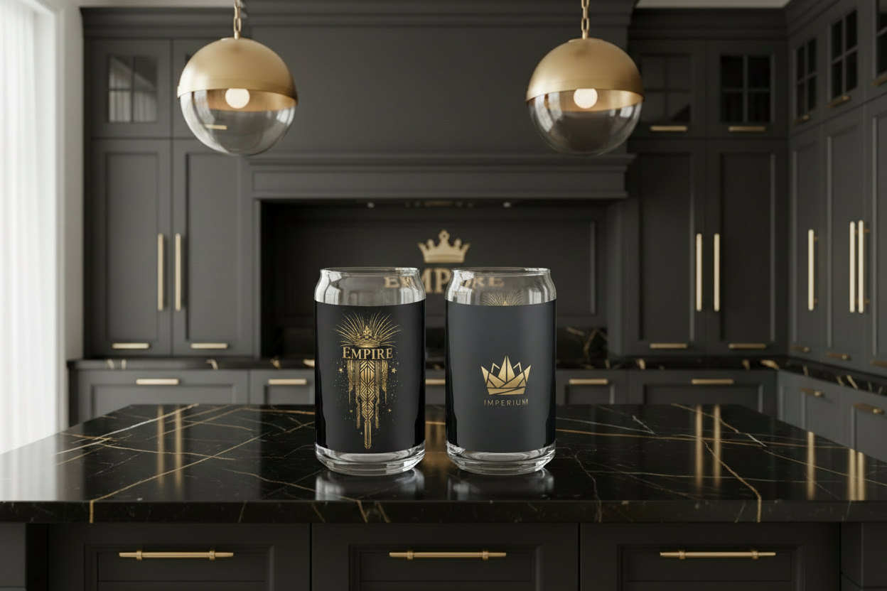 Paire de verres noirs Empire - Mockup 3