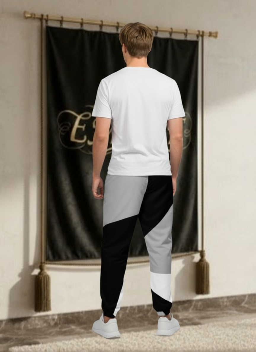 Pantalon colorblock EMPIRE homme vue de dos