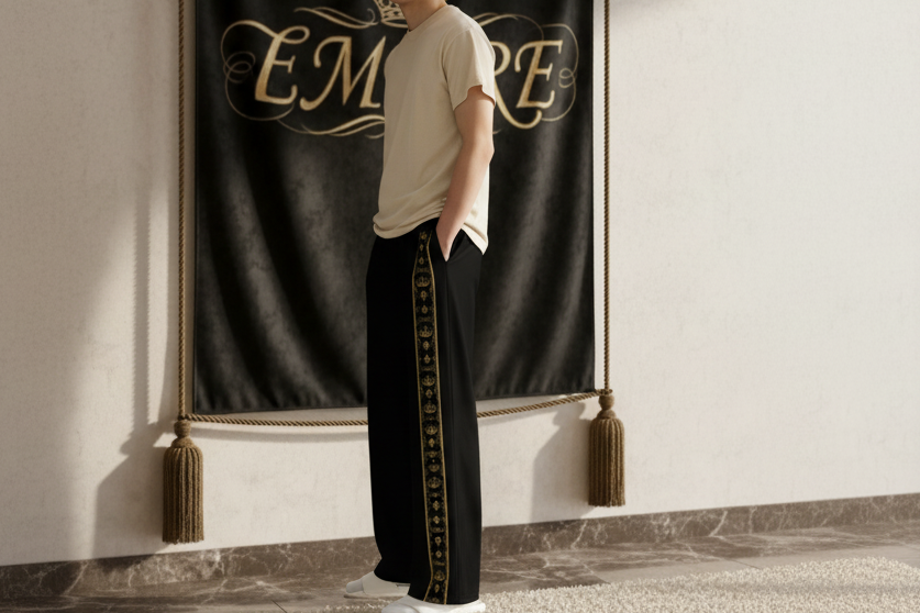 Pantalon homme - vue de côté