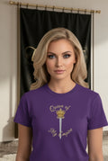EMPIRE Skull Crown Heavy Cotton Tee — Bold Women's Streetwear