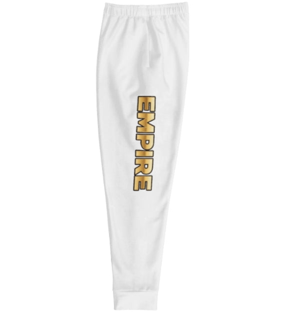 EMPIRE Vertical Letters Joggers — Premium Men's Recycled Joggers