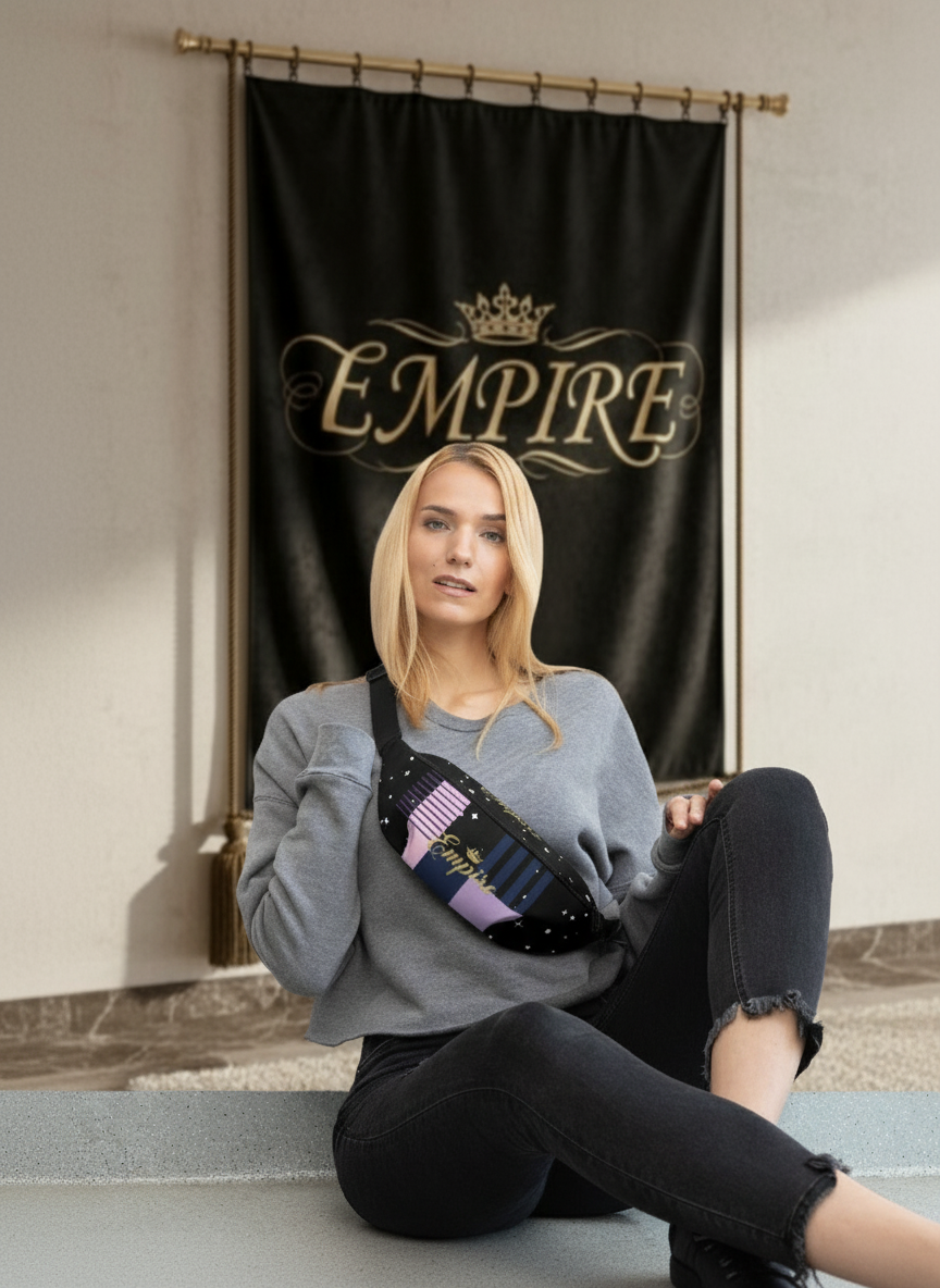 Sac banane EMPIRE femme - Vue portée en bandoulière