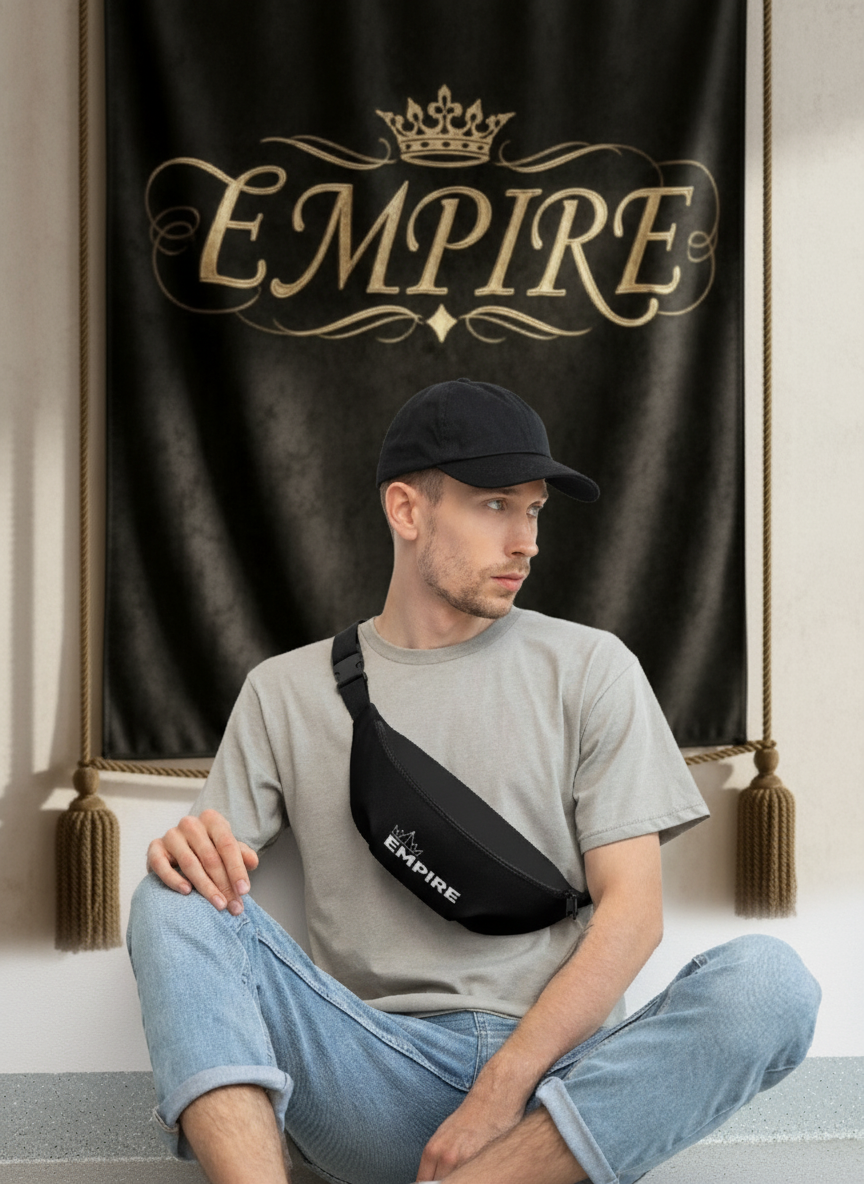 Sac banane EMPIRE - Vue portée en bandoulière