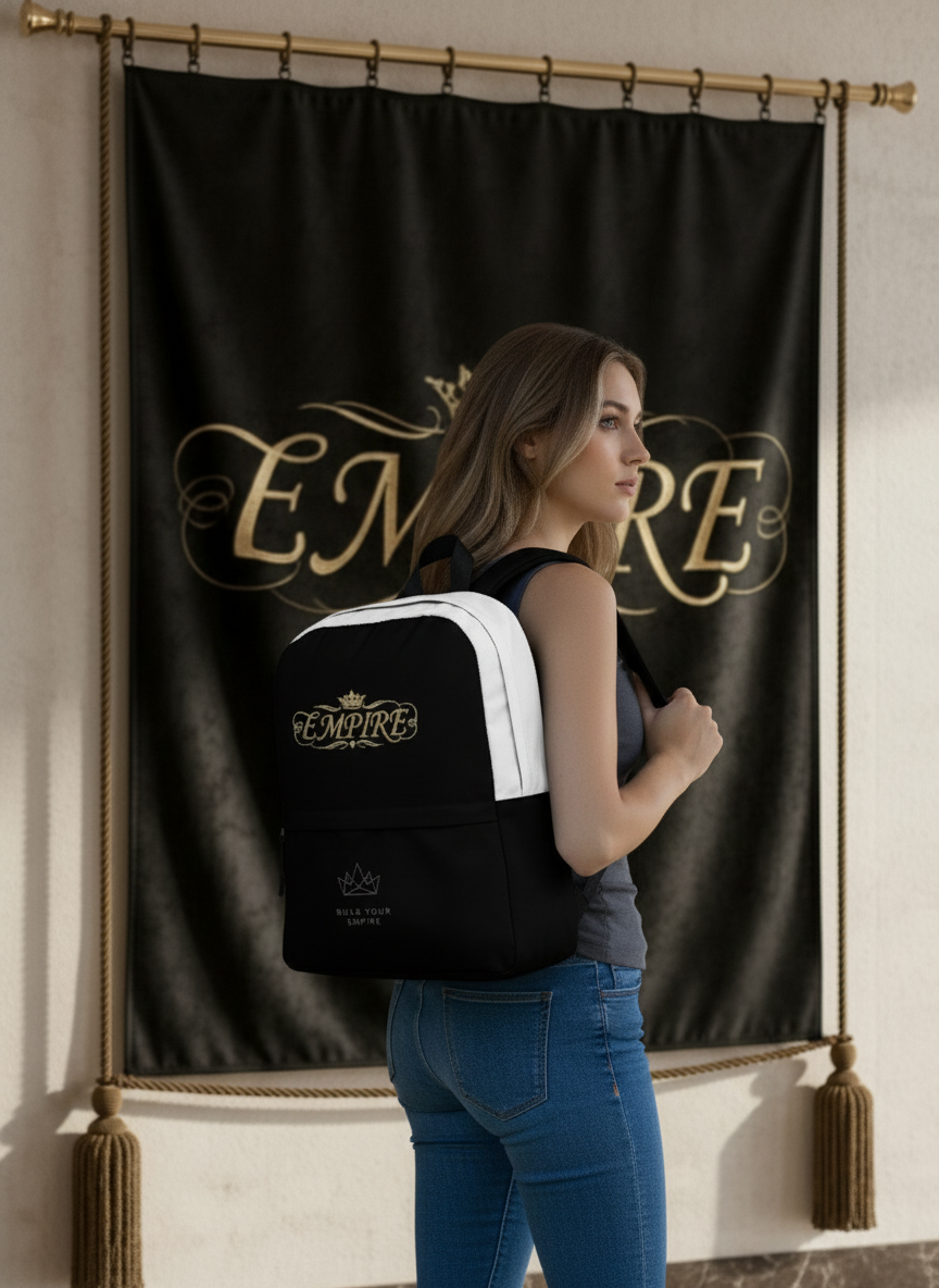 Sac à dos EMPIRE femme - Vue de profil porté