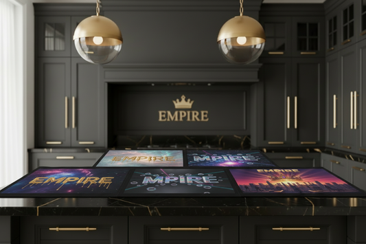 Set de table Empire artistique - Mockup 1