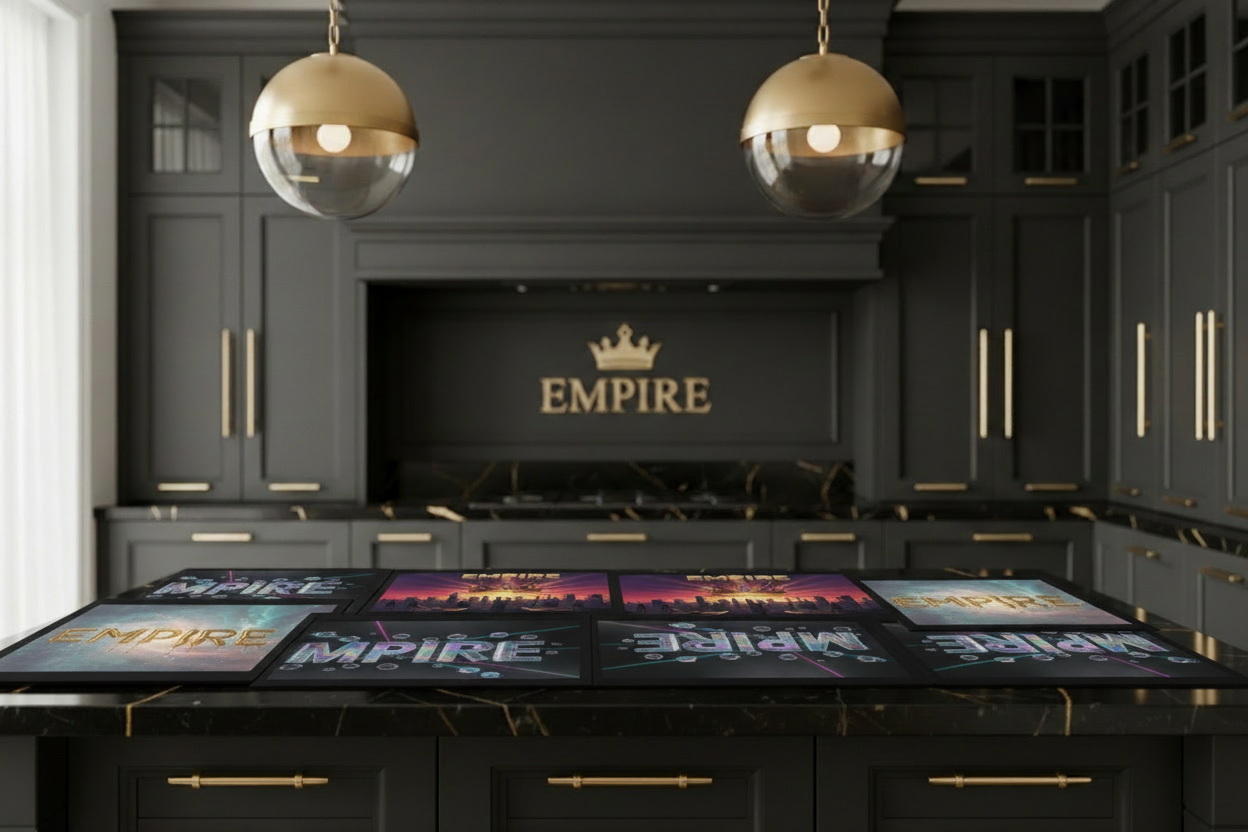 Set de table Empire artistique - Mockup 3