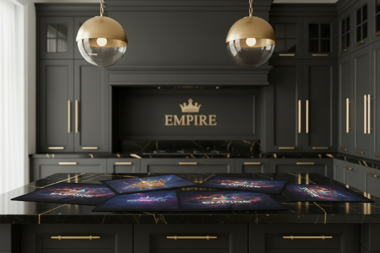Set de table Empire cosmique - Mockup 1
