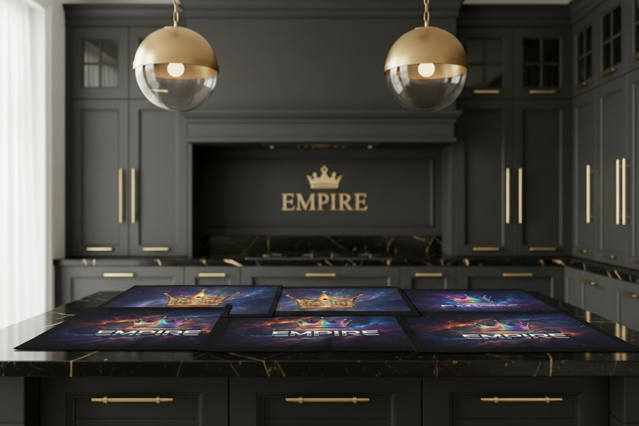 Set de table Empire cosmique - Mockup 2
