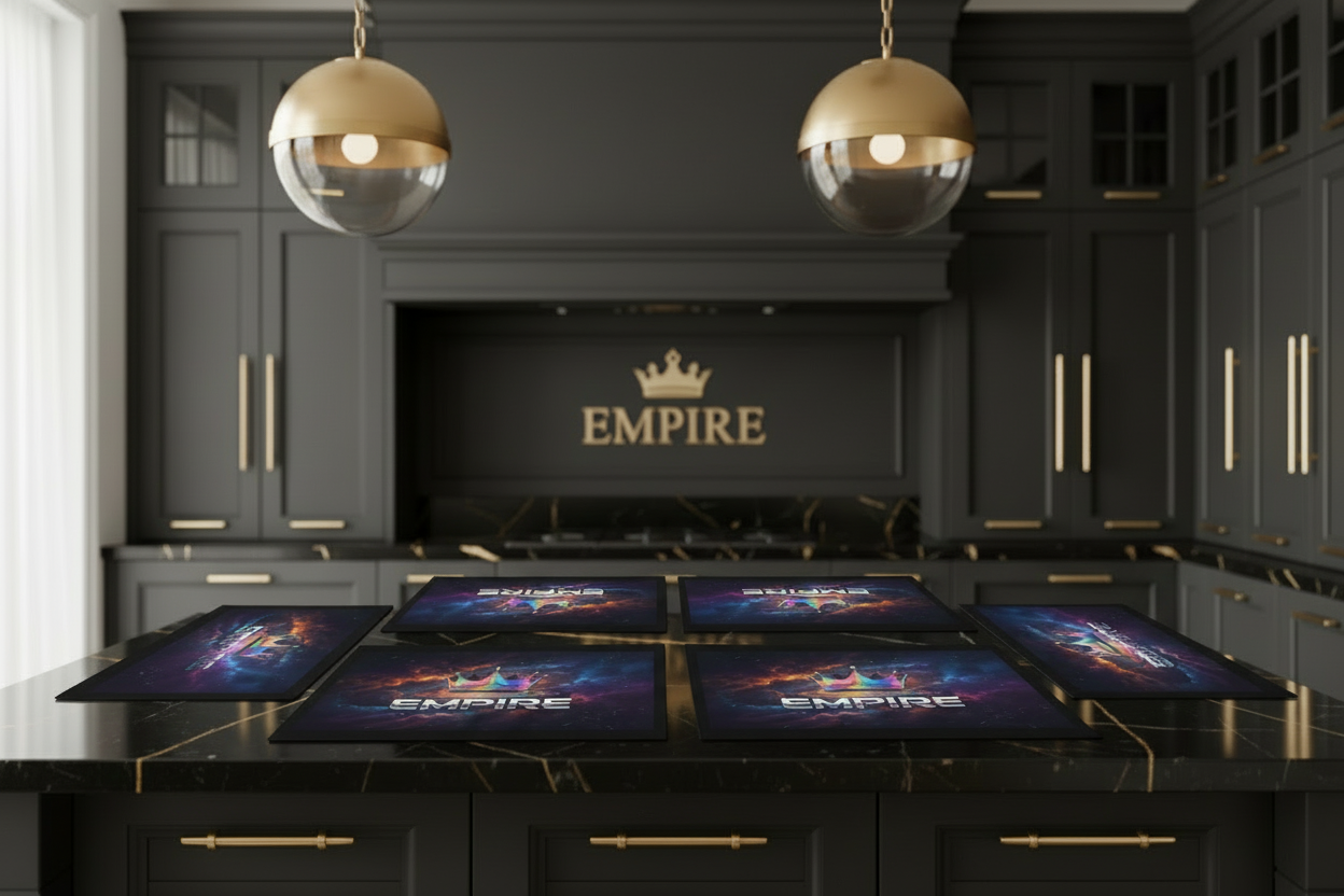 Set de table Empire cosmique - Mockup 3