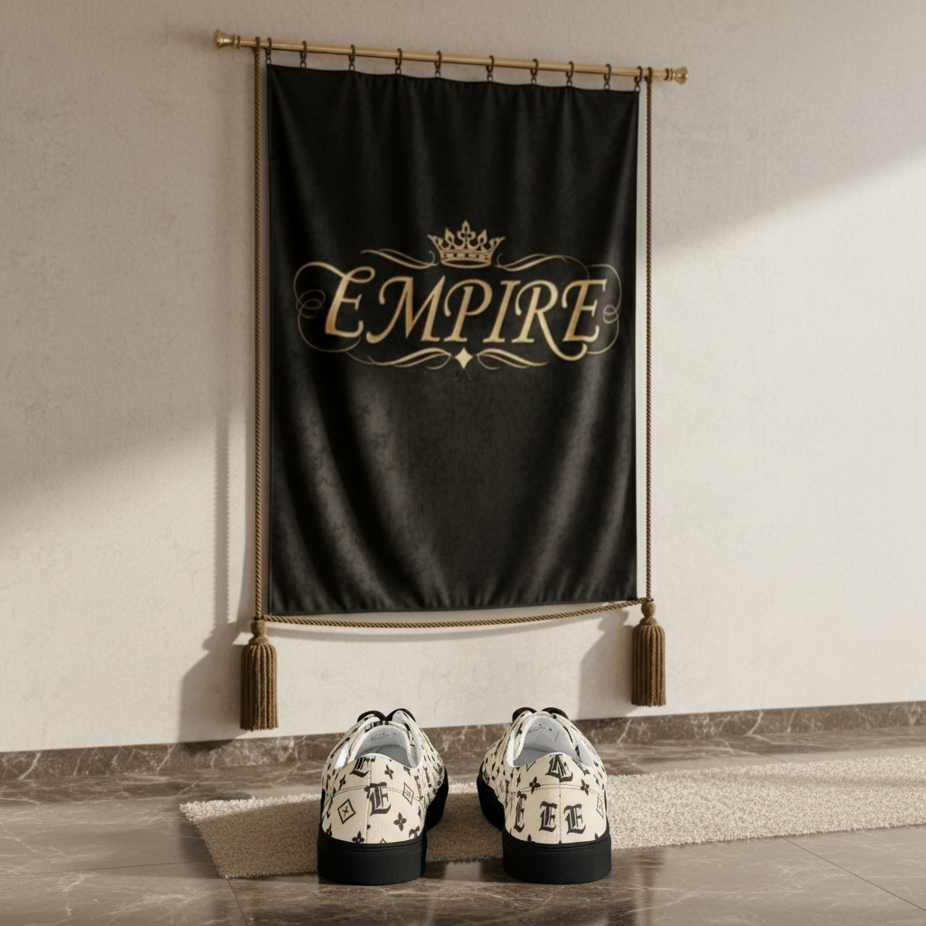 Sneakers Crème Empire - Dos