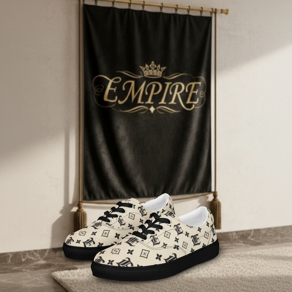 Sneakers Crème Empire - Face